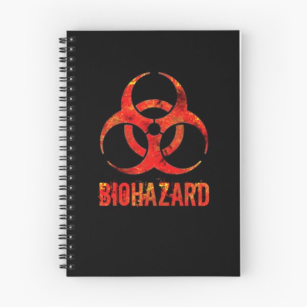Item preview, Biohazard Radioactive Warning Symbol Science & Sci-Fi Neon Red designed and sold by MathWare MathClips.