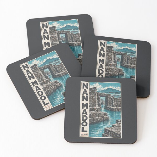 Item preview, Nan Madol - Pohnpei - Micronesia designed and sold by GoodOldVintage.