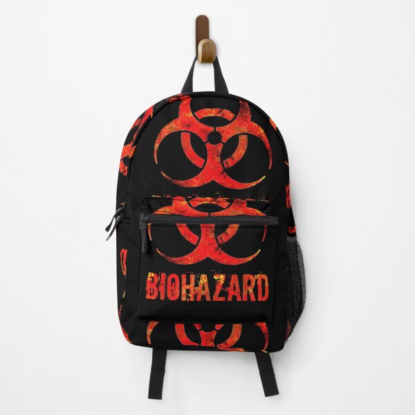 Item preview, Biohazard Radioactive Warning Symbol Science & Sci-Fi Neon Red designed and sold by MathWare MathClips.