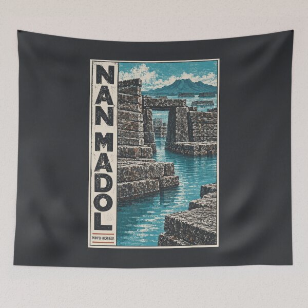 Item preview, Nan Madol - Pohnpei - Micronesia designed and sold by GoodOldVintage.