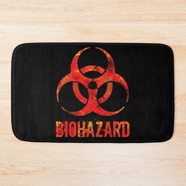 Item preview, Biohazard Radioactive Warning Symbol Science & Sci-Fi Neon Red designed and sold by MathWare MathClips.