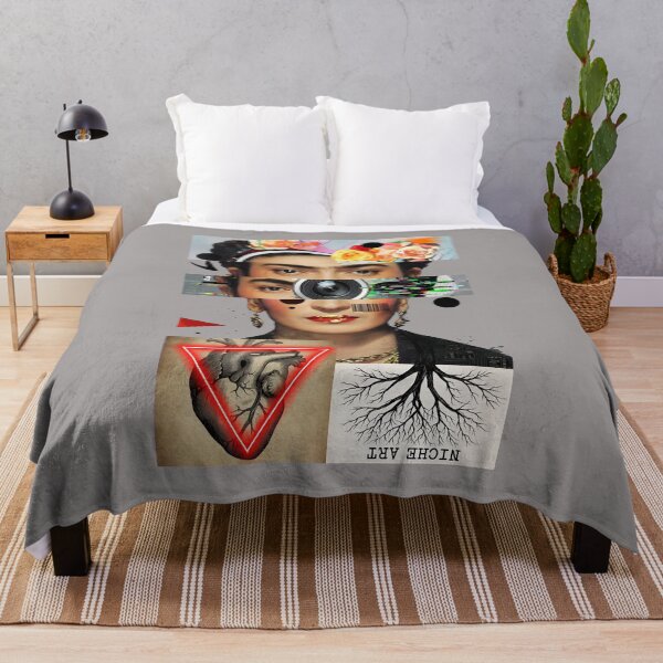Item preview, Abstract Frida Kaleidoscope Portrait Art-55 designed and sold by Alexandemeier.