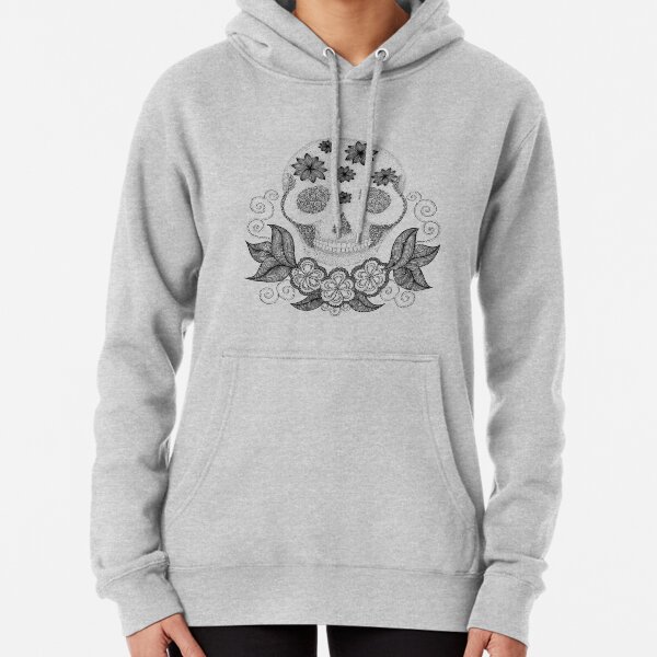 Dot Dot Skull Pullover Hoodie