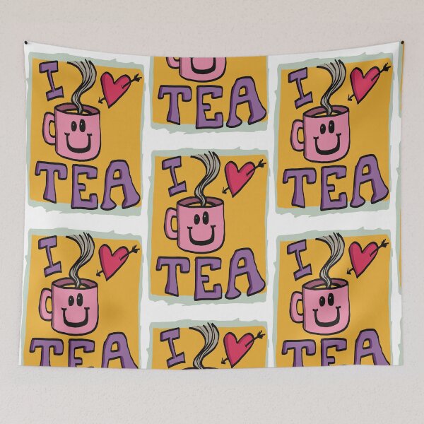 Item preview, I love tea designed and sold by SombreroDoodles.