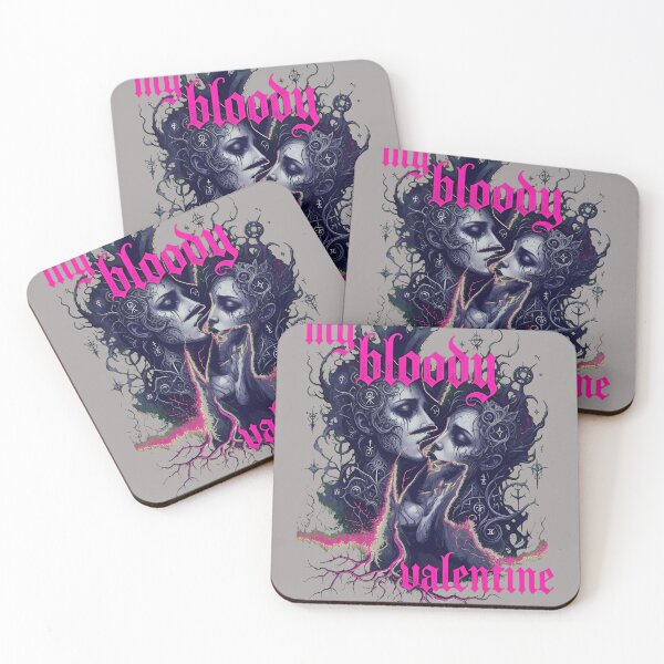 Item preview, Abstract Kiss Profiles with Pink Text-18 designed and sold by Alexandemeier.