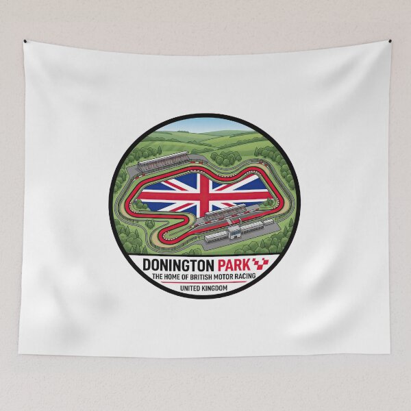 Item preview, Donington Park England Race Track designed and sold by enzoade.