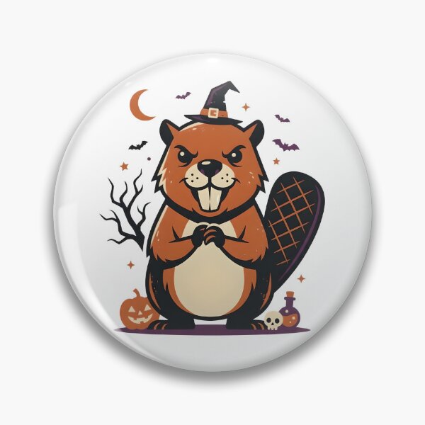 Artikelvorschau, Halloween beaver entworfen und verkauft von ParadoxParadox.