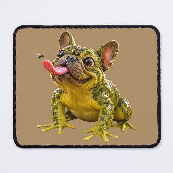 Item preview, Frenchie Slimy BullFrog, designed and sold by SmARTNiki.