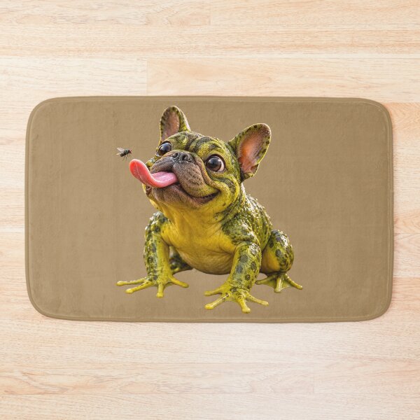 Item preview, Frenchie Slimy BullFrog, designed and sold by SmARTNiki.