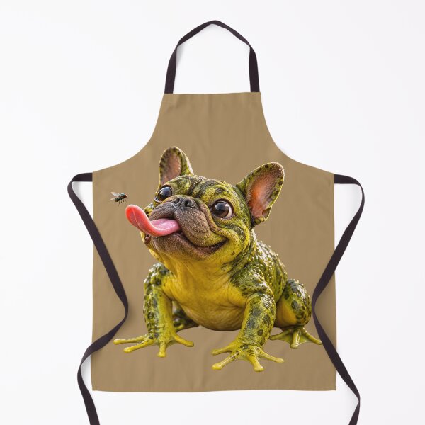 Item preview, Frenchie Slimy BullFrog, designed and sold by SmARTNiki.