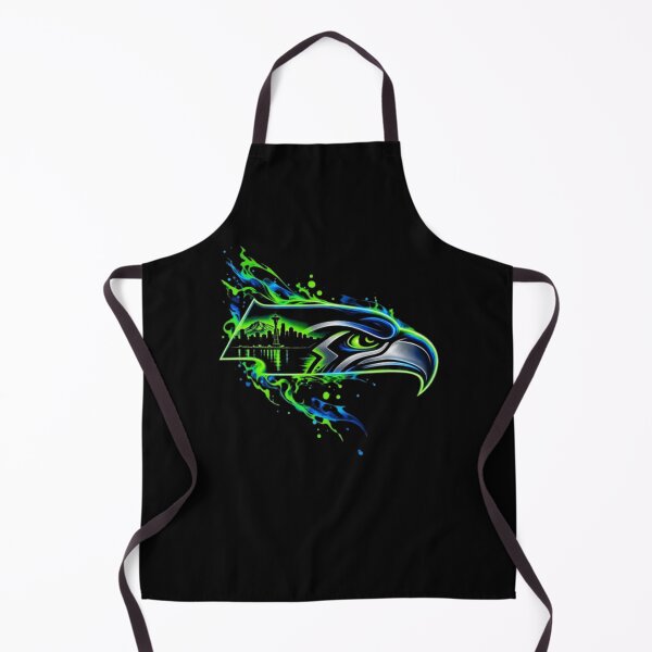 Item preview, Neon Seahawks Head - Seattle Skyline Graphic designed and sold by speakmanArt.