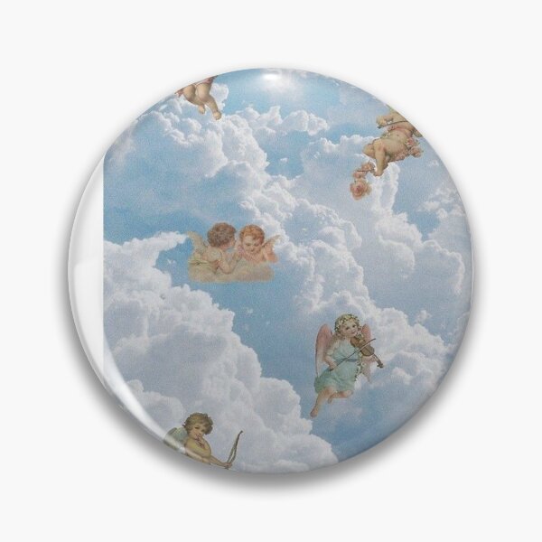 Item preview, Renaissance angels in sky Cherubs Cupid  designed and sold by basteylota.