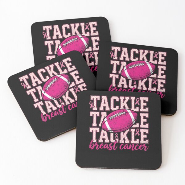 Item preview, Tackle Breast Cancer Football Awareness Pink Out Mom Women designed and sold by AARABwino.