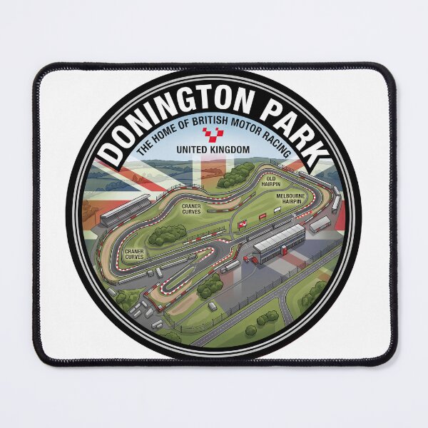 Item preview, Donington Park Motorcycle Racing Circuit designed and sold by enzoade.