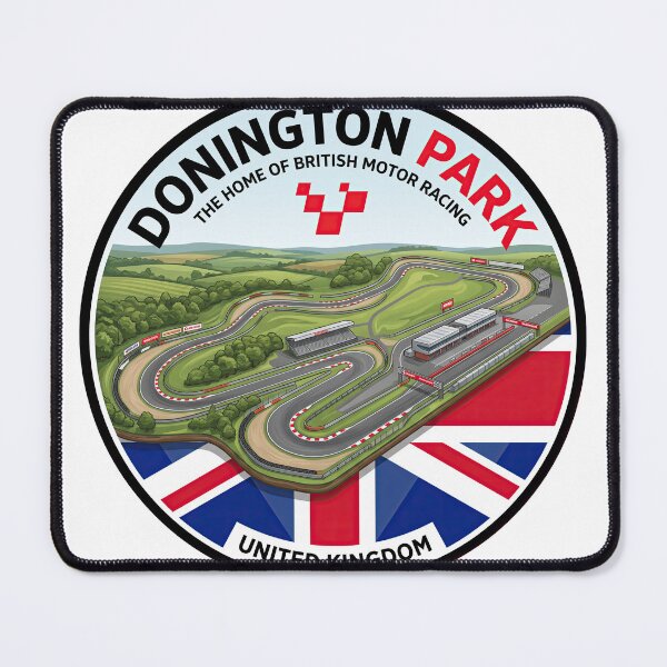 Item preview, Donington Park UK Motorsport Circuit designed and sold by enzoade.