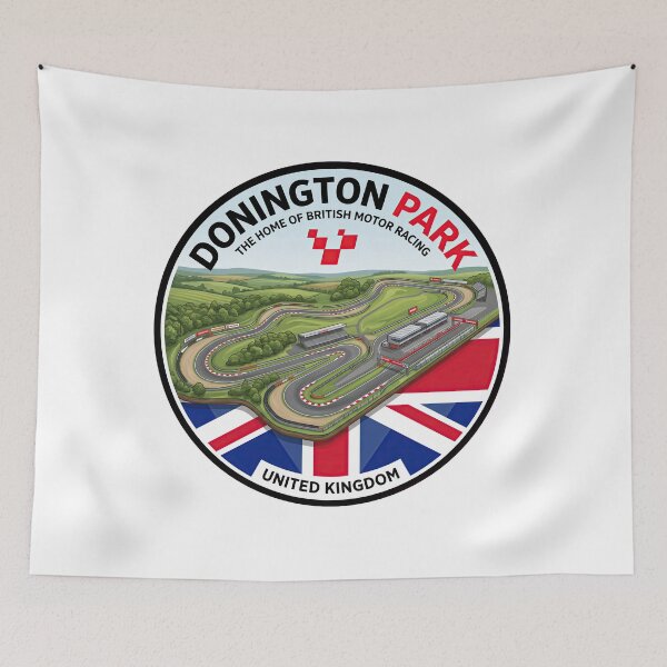 Item preview, Donington Park UK Motorsport Circuit designed and sold by enzoade.