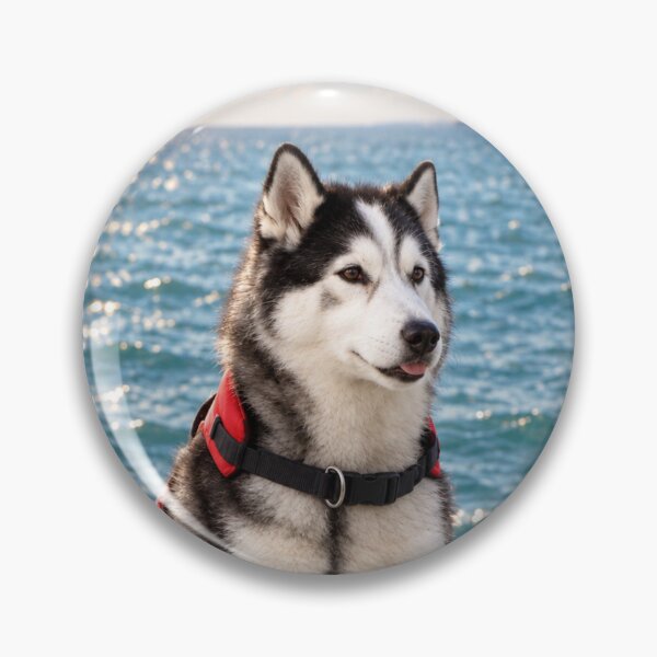 Item preview, Paddleboarding Husky Adventure designed and sold by Kimberly Palmer.