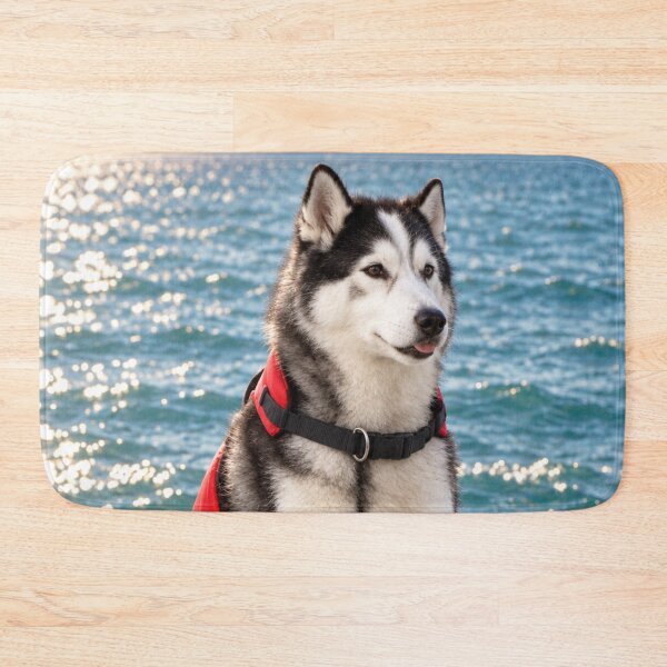 Item preview, Paddleboarding Husky Adventure designed and sold by Kimberly Palmer.