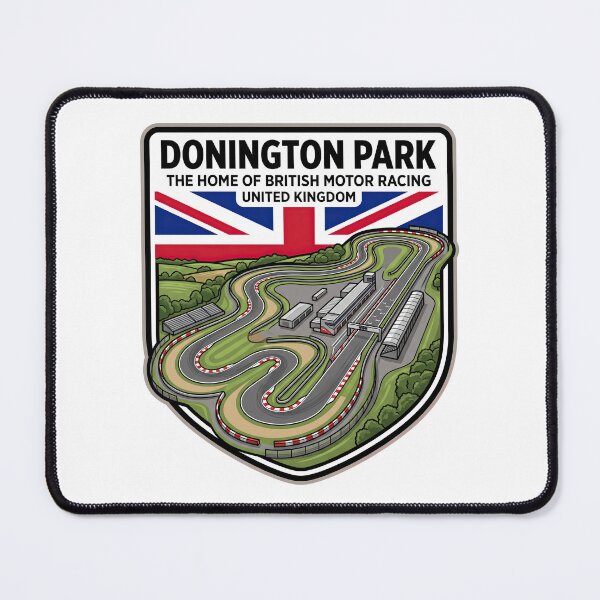Item preview, Donington Park United Kingdom Race Circuit designed and sold by enzoade.