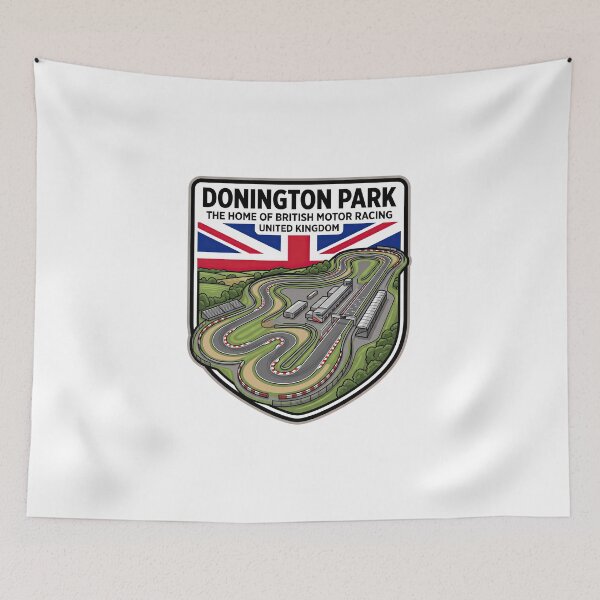 Item preview, Donington Park United Kingdom Race Circuit designed and sold by enzoade.
