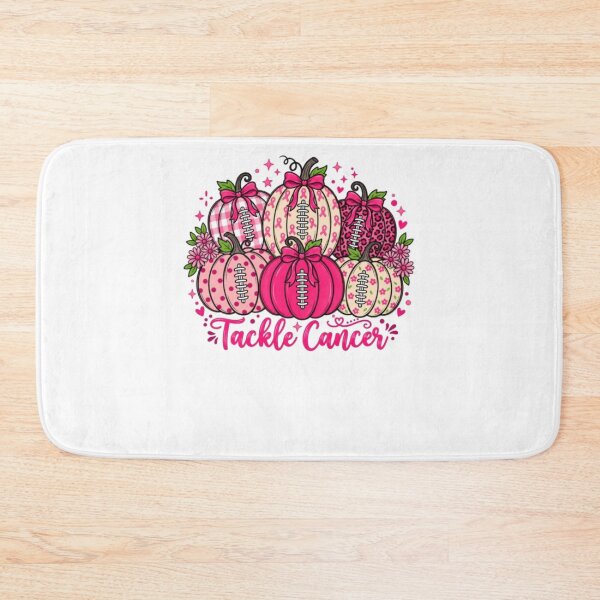 Item preview, Tackle Cancer Pumpkin Football Pink Out Game Awareness Mom designed and sold by AARABwino.