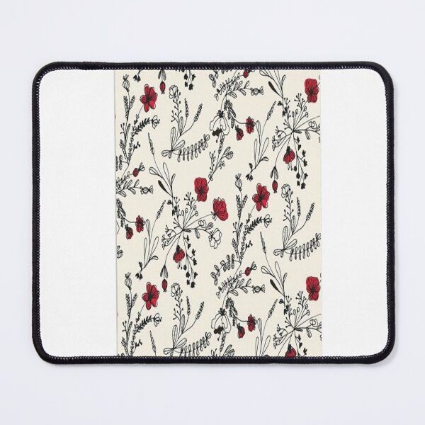 Item preview, Red Flower Pattern designed and sold by basteylota.