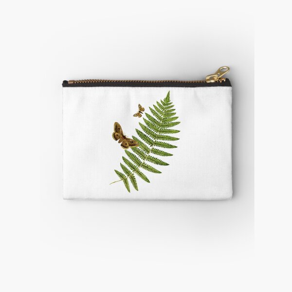 Item preview, White moth and fern designed and sold by FlowaDesign.