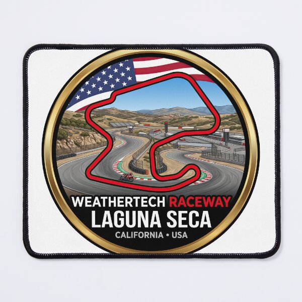 Item preview, Laguna Seca California Racing Circuit designed and sold by enzoade.