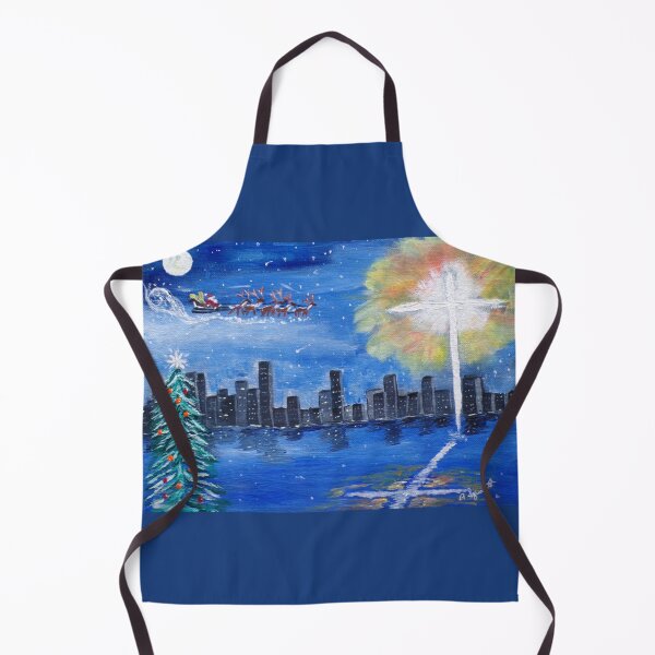 Item preview, Christmas Skyline designed and sold by SquaresArt.