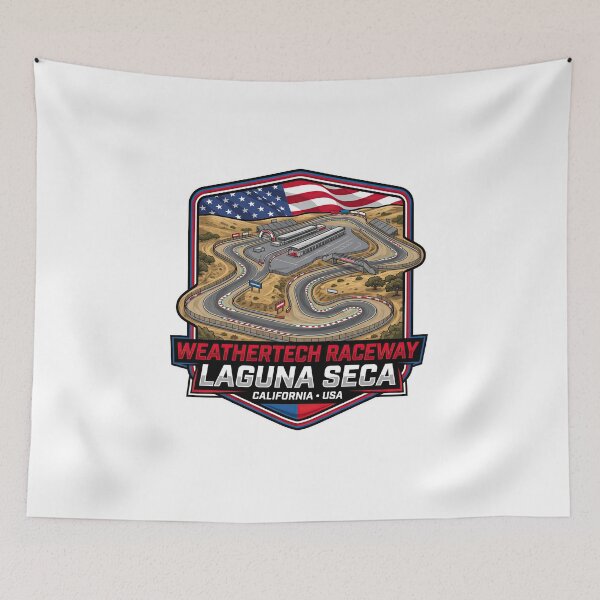 Item preview, Laguna Seca Raceway California Motorsport designed and sold by enzoade.