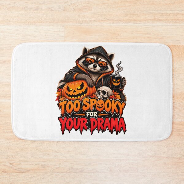 Item preview, Funny Halloween Raccoon Spooky Quote. Spooky Vibes, Zero Drama designed and sold by Creative-Sanc.