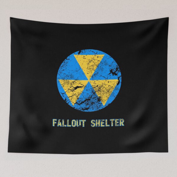 Item preview, Vault Shelter Post Apocalyptic Retro Gaming Symbol designed and sold by MathWare MathClips.
