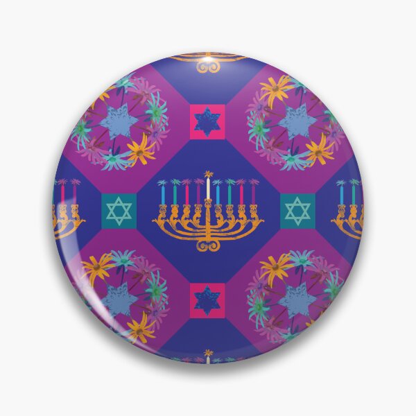 Item preview, Happy Hanukkah Geometrics designed and sold by Digitalmyth's Designs.