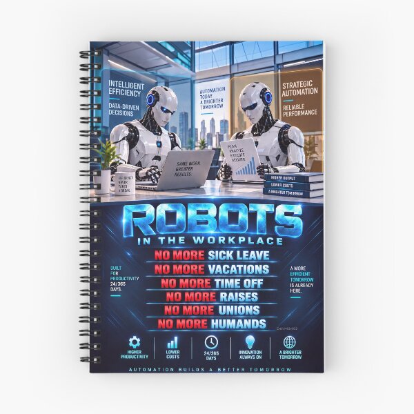 Item preview, ROBOTS IN THE WORKPLACE - YOUR JOB REPLACEMENT designed and sold by DBM Photo Art 1.