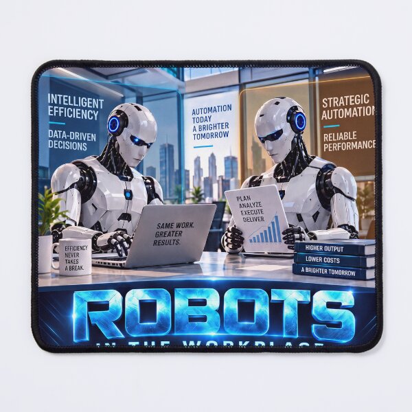 Item preview, ROBOTS IN THE WORKPLACE - YOUR JOB REPLACEMENT designed and sold by DBM Photo Art 1.