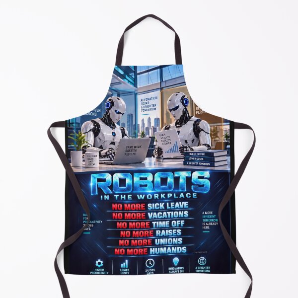 Item preview, ROBOTS IN THE WORKPLACE - YOUR JOB REPLACEMENT designed and sold by DBM Photo Art 1.