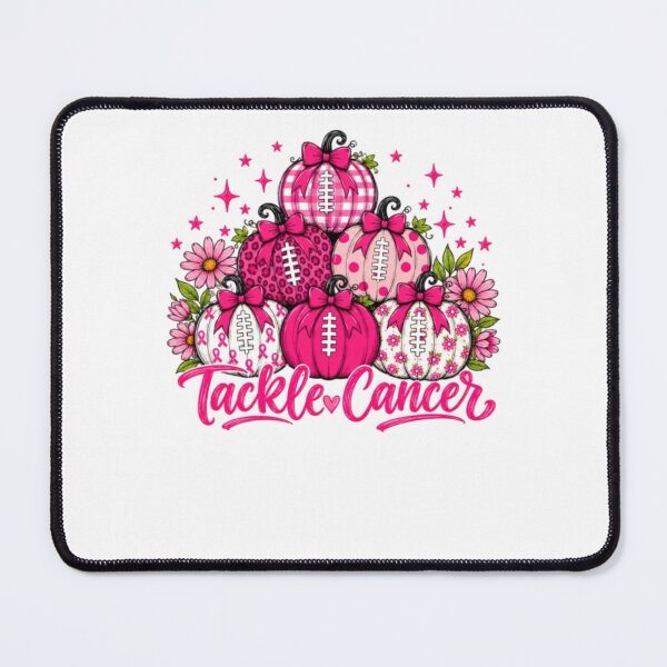 Item preview, Tackle Cancer Pumpkin Football Pink Out Game Awareness Mom designed and sold by AARABwino.