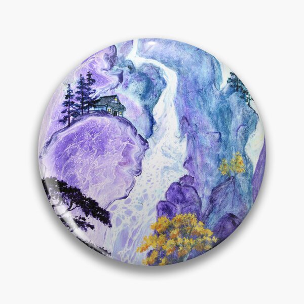 Item preview, Temple in the Purple Mountains designed and sold by BreezyZen.