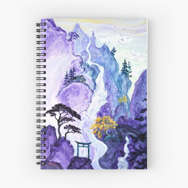 Item preview, Temple in the Purple Mountains designed and sold by BreezyZen.