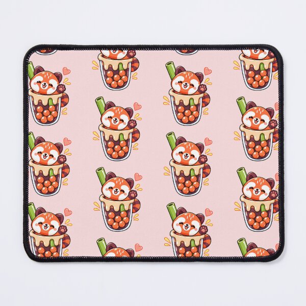 Item preview, Kawaii Red Panda Bubble Tea designed and sold by RedpandasMerch.