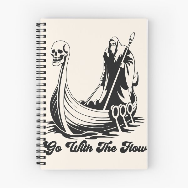 Item preview, Funny Go With The Flow Grim Reaper designed and sold by legendaryskins.