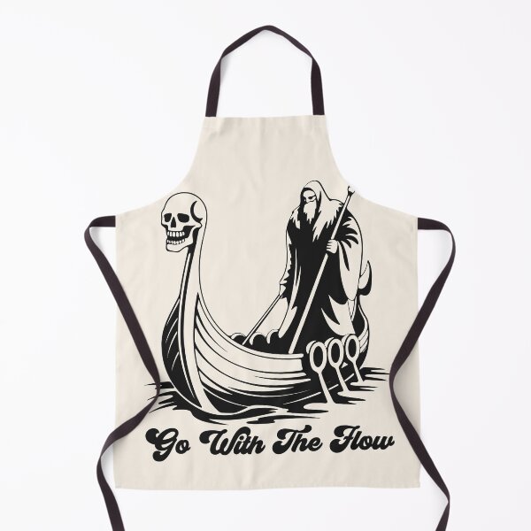 Item preview, Funny Go With The Flow Grim Reaper designed and sold by legendaryskins.