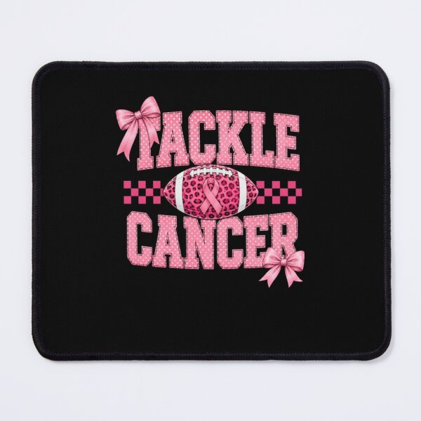 Item preview, Tackle Cancer Football Coquette Bow Pink Out Game Awareness designed and sold by AARABwino.