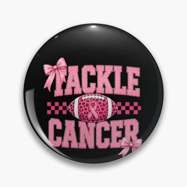 Item preview, Tackle Cancer Football Coquette Bow Pink Out Game Awareness  designed and sold by AARABwino.