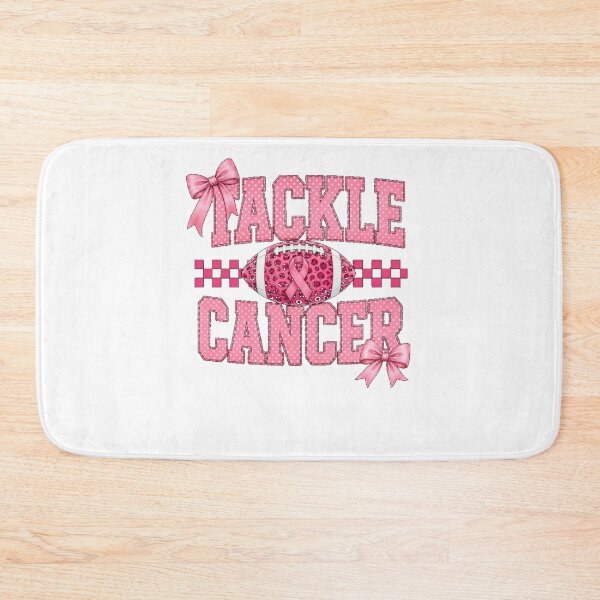 Item preview, Tackle Cancer Football Coquette Bow Pink Out Game Awareness  designed and sold by AARABwino.