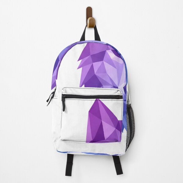 Item preview, Low Poly Geometric Wolf Head Illustration, Gradient Purple Blue designed and sold by ruman2520.