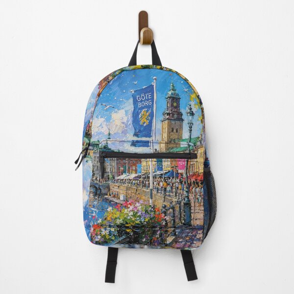 Item preview, Gothenburg, Sweden – a painting of a summer day in this beautiful Scandinavian city. designed and sold by GalleryKauffeld.
