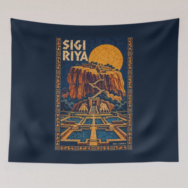 Item preview, Sigiriya - Sri Lanka designed and sold by GoodOldVintage.