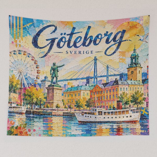 Item preview, Gothenburg Postcard, Sweden – A Beautiful city in Europe. designed and sold by GalleryKauffeld.