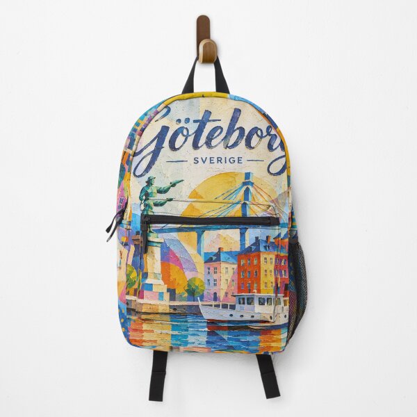 Item preview, Gothenburg Sweden – a painting of a summer day in this beautiful Scandinavian city. designed and sold by GalleryKauffeld.